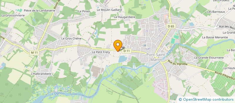 localisation de l'entreprise DOMOVOY CONSEIL  PONT-SAINT-MARTIN