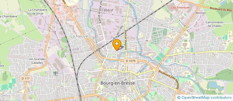 localisation de l'entreprise DOMOVOY ET NOUS à BOURG-EN-BRESSE
