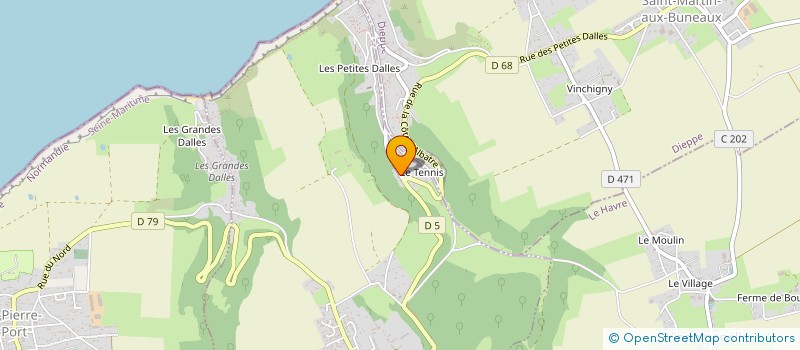 localisation de l'entreprise DOMPALETTES  THEROULDEVILLE