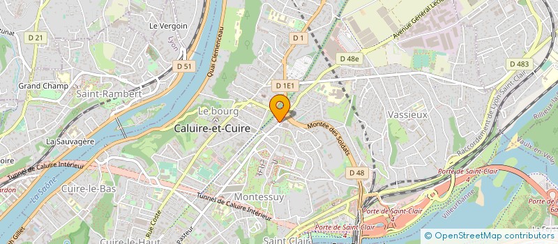 localisation de l'entreprise DOMPI  ROMANS