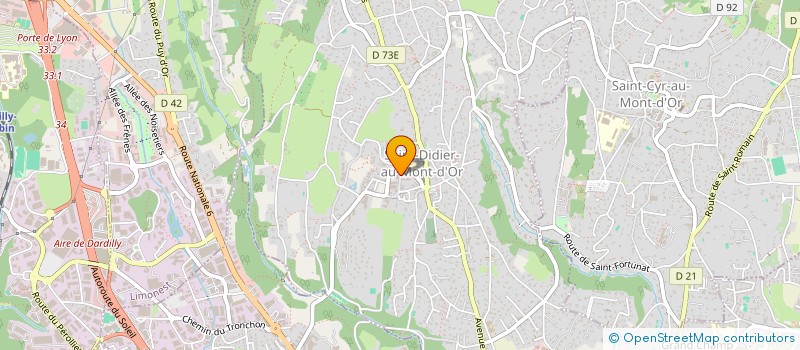 localisation de l'entreprise DOMREB  SAINT-DIDIER-AU-MONT-D'OR