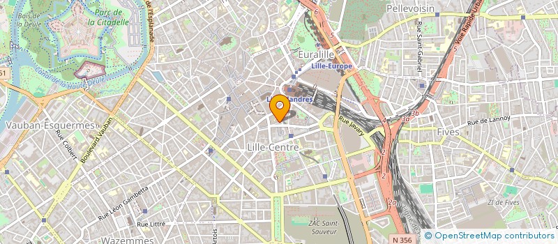 localisation de l'entreprise DOMROD à LILLE