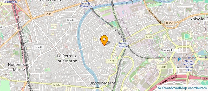 localisation de l'entreprise DOMSY NETTOYAGE à BRY-SUR-MARNE