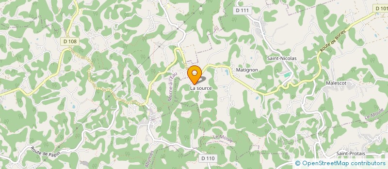 localisation de l'entreprise DOMTHOMLAUR à LE MOULE