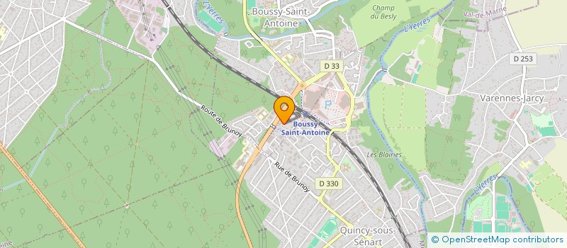 localisation de l'entreprise DOMTIC à BOUSSY-SAINT-ANTOINE