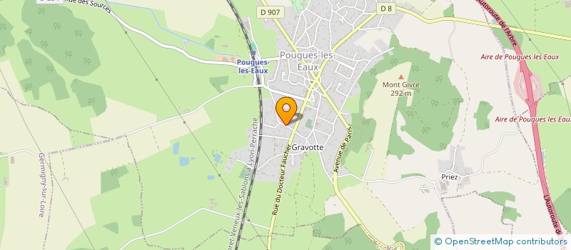 localisation de l'entreprise DOMTOM58  POUGUES-LES-EAUX