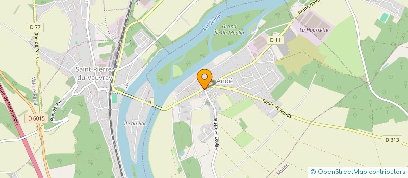 localisation de l'entreprise DOMU  ANDE