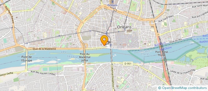 localisation de l'entreprise DOMUBI à ORLEANS
