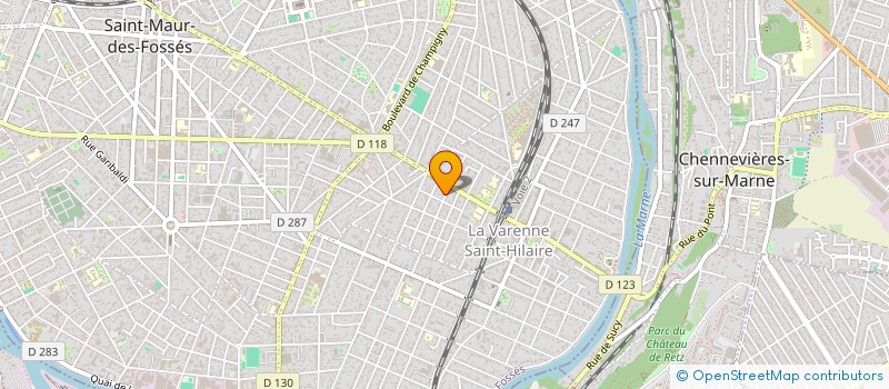 localisation de l'entreprise DOMUM CONCEPT à SAINT-MAUR-DES-FOSSES