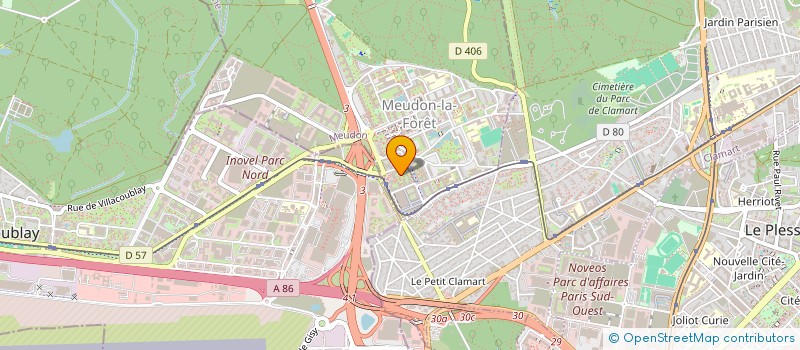 localisation de l'entreprise DOMUM IMO  MEUDON
