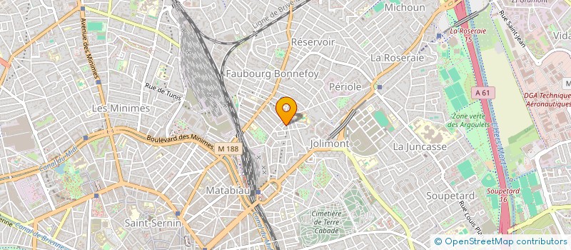 localisation de l'entreprise DOMUS 2023 à TOULOUSE