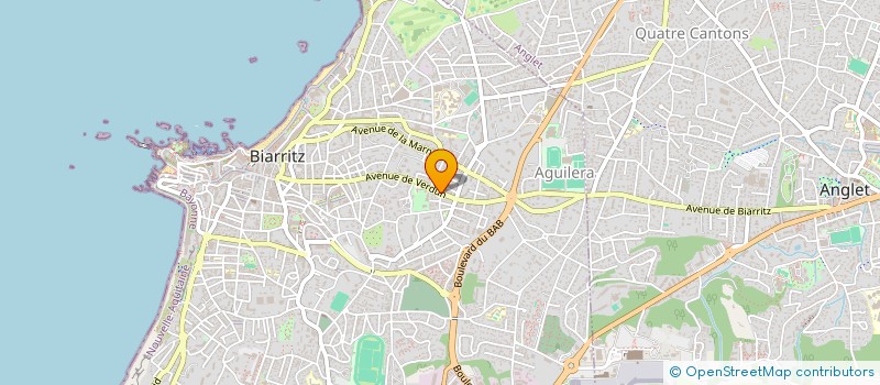 localisation de l'entreprise DOMUS à BIARRITZ