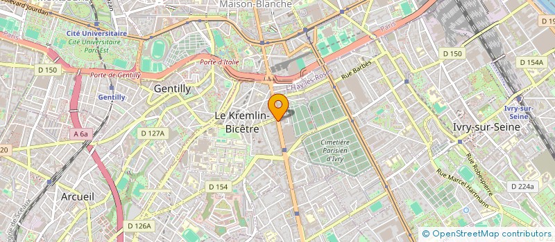 localisation de l'entreprise DOMUS à LE KREMLIN-BICETRE