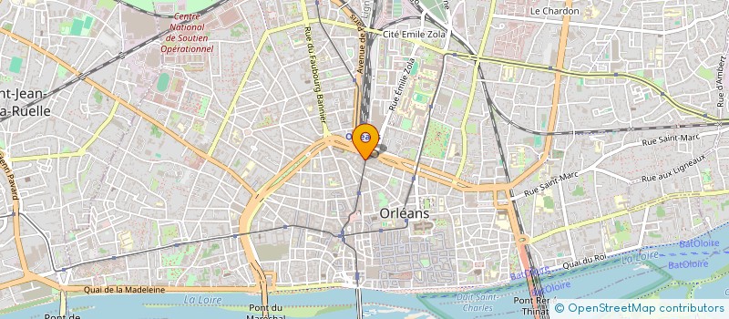 localisation de l'entreprise DOMUS à ORLEANS