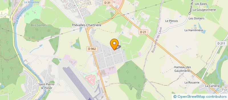 localisation de l'entreprise DOMUS à LAVAL