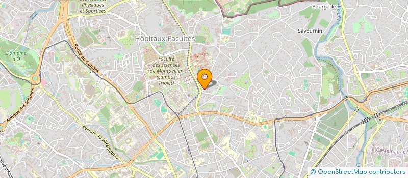 localisation de l'entreprise DOMUS  MONTPELLIER