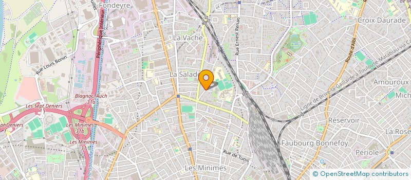 localisation de l'entreprise DOMUS  TOULOUSE