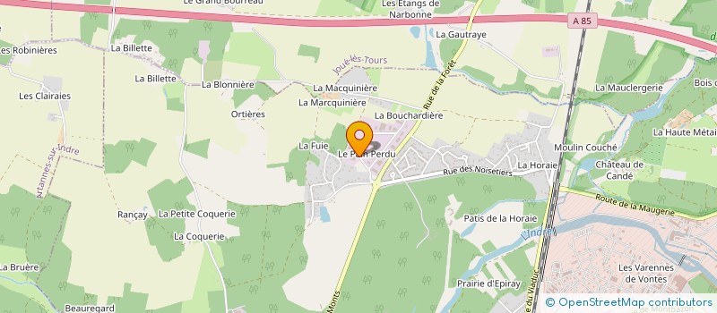 localisation de l'entreprise DOMUS  MONTS