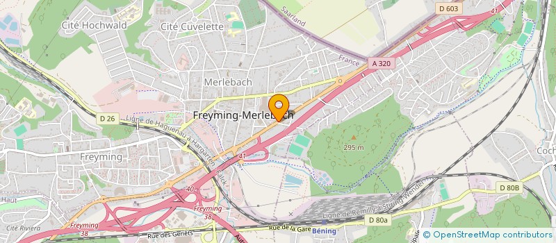 localisation de l'entreprise DOMUS  ROSBRUCK