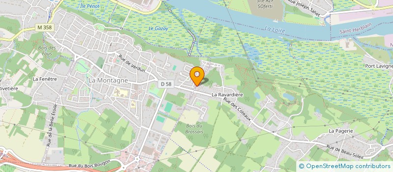 localisation de l'entreprise DOMUS ARCO à BOUGUENAIS