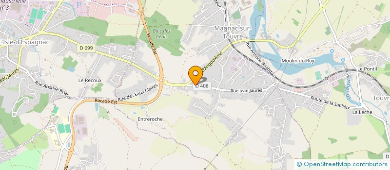localisation de l'entreprise DOMUS ARS à MAGNAC-SUR-TOUVRE