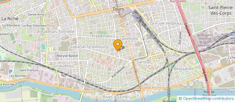 localisation de l'entreprise DOMUS ASV  TOURS
