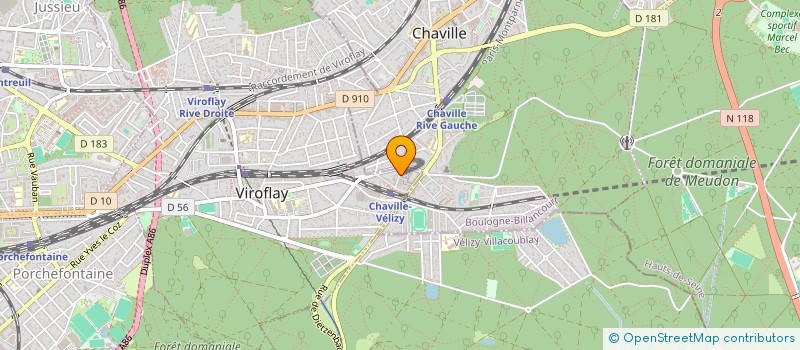 localisation de l'entreprise DOMUS CONCEPT à VIROFLAY