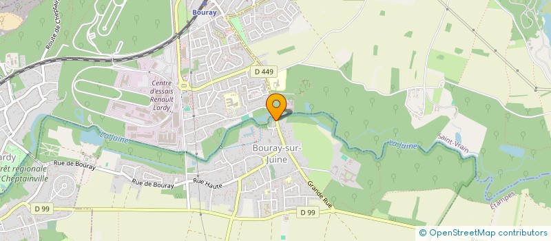 localisation de l'entreprise DOMUS CONSEIL  BOURAY-SUR-JUINE