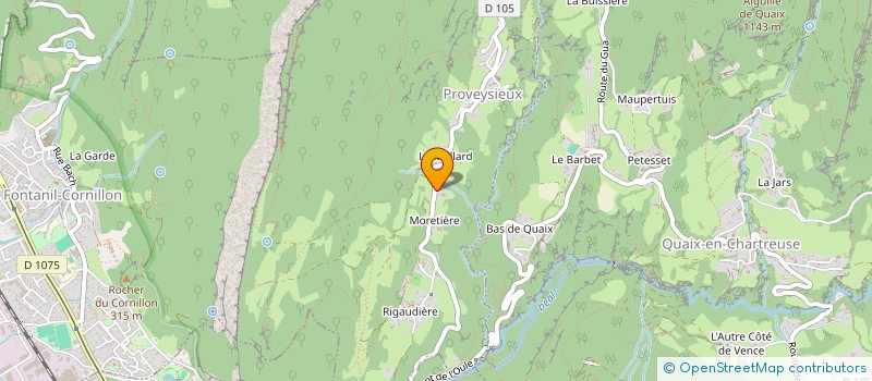 localisation de l'entreprise DOMUS CONSTRUCTIO  PROVEYSIEUX