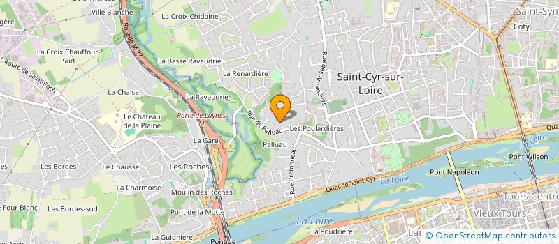 localisation de l'entreprise DOMUS CORPORATE  SAINT-CYR-SUR-LOIRE