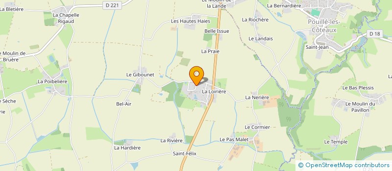 localisation de l'entreprise DOMUS FIDUCIA  MESANGER