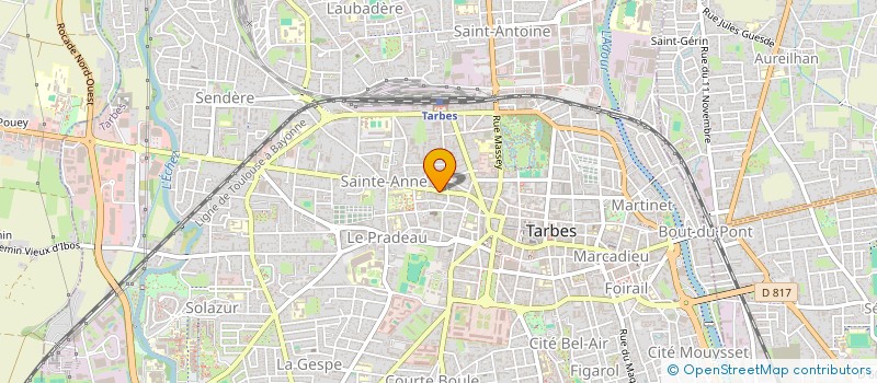 localisation de l'entreprise DOMUS FORTE  TARBES