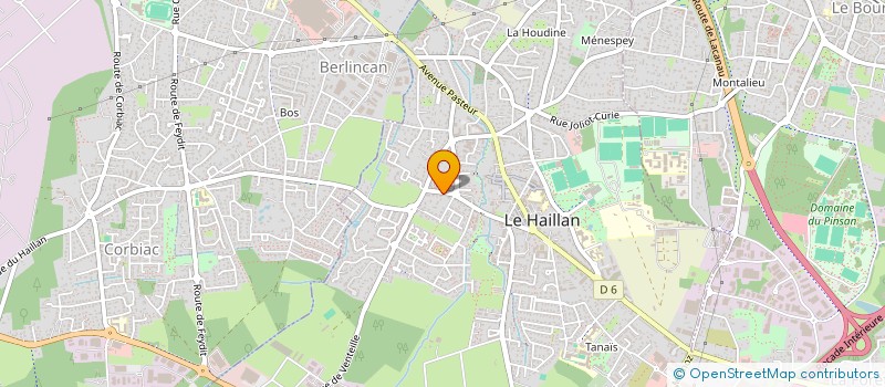 localisation de l'entreprise DOMUS HEREDITAS  LE HAILLAN