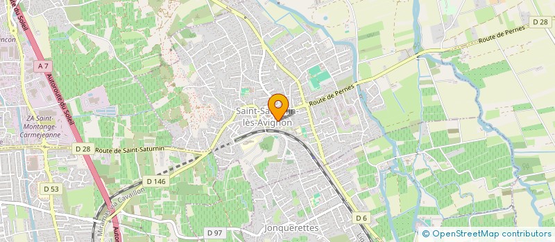 localisation de l'entreprise DOMUS IMMOBILIER  SAINT-SATURNIN-LES-AVIGNON