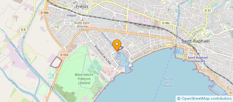 localisation de l'entreprise DOMUS IMMOBILIER à FREJUS