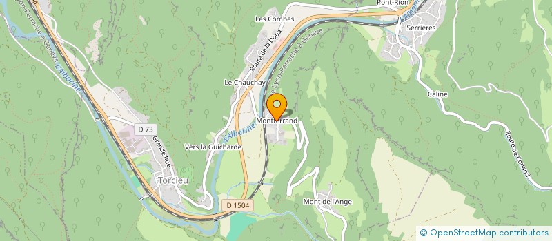 localisation de l'entreprise DOMUS INCENDIO  TORCIEU