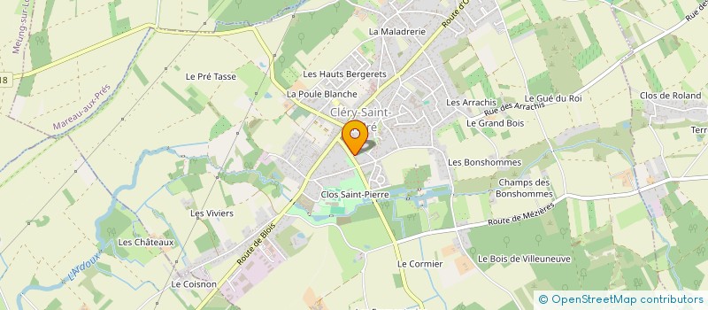 localisation de l'entreprise DOMUS LIGERIS à CLERY-SAINT-ANDRE