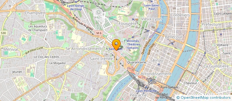 localisation de l'entreprise DOMUS MUSICA à LYON