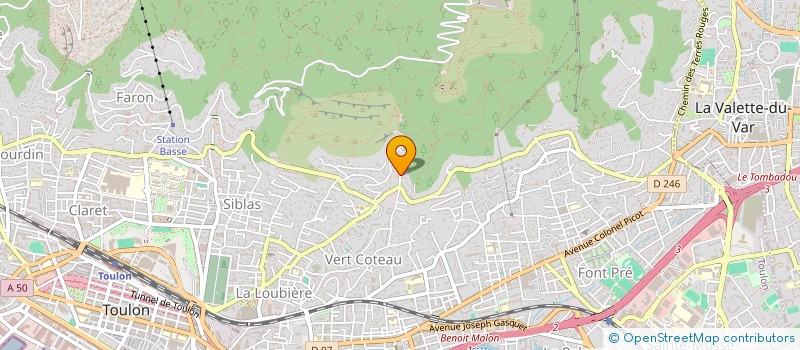 localisation de l'entreprise DOMUS NUMIDIA  TOULON