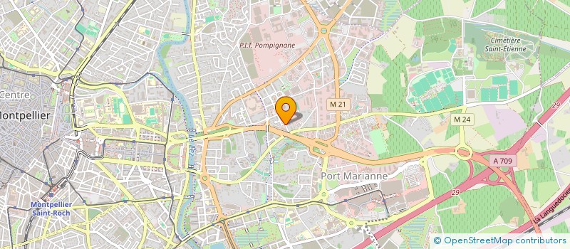 localisation de l'entreprise DOMUS PROJET à MONTPELLIER