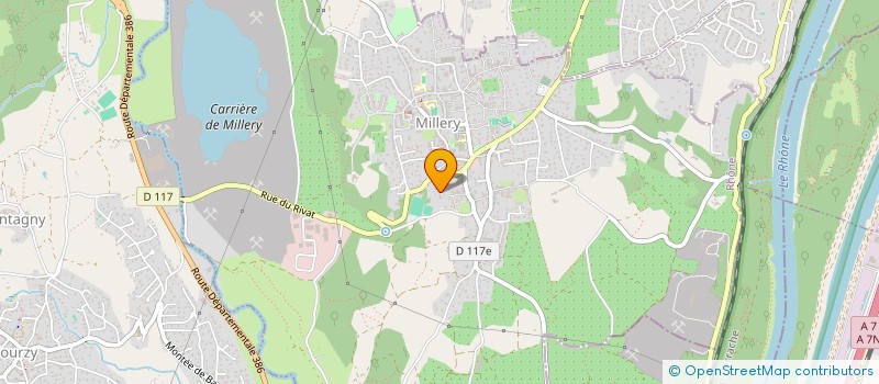 localisation de l'entreprise DOMUS RENOVATIO FRANCE  MILLERY