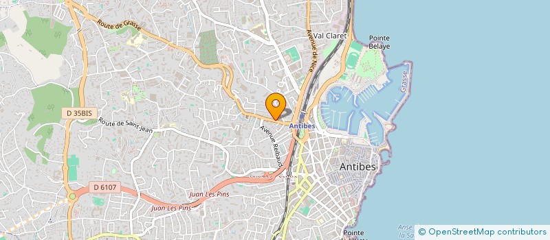 localisation de l'entreprise DOMUS RENOVATIONIS à ANTIBES