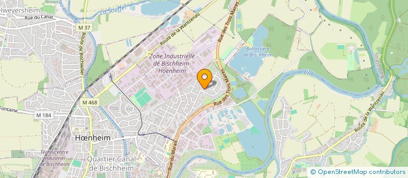 localisation de l'entreprise DOMUS ROBUS  HNHEIM