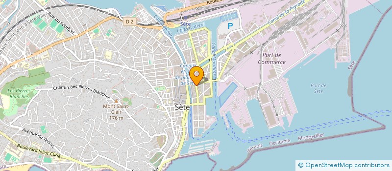 localisation de l'entreprise DOMUS ROMANUS  SETE