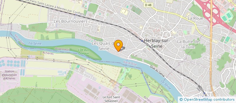 localisation de l'entreprise DOMUS SPITI  HERBLAY-SUR-SEINE