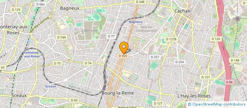 localisation de l'entreprise DOMUS STEMMAS à BOURG-LA-REINE