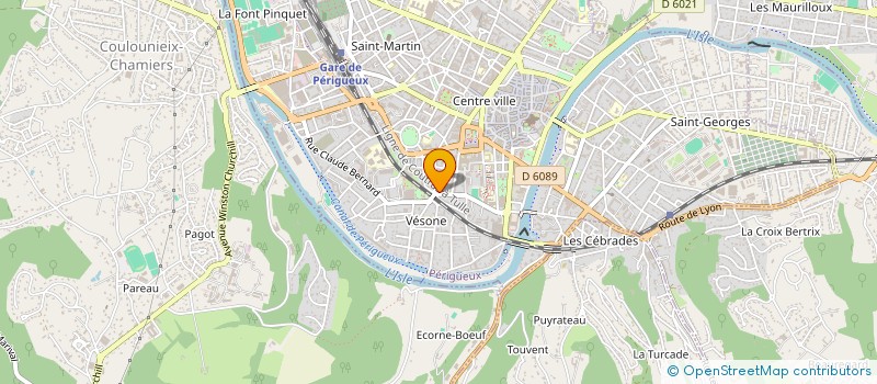 localisation de l'entreprise DOMUS TURBINIS à PERIGUEUX
