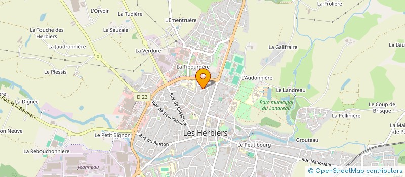 localisation de l'entreprise DOMUS VERDE  LES HERBIERS