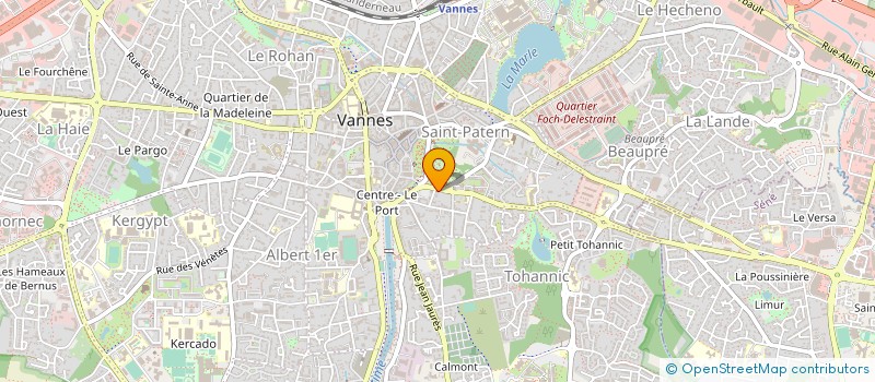 localisation de l'entreprise DOMUS & VITIS à VANNES