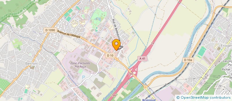 localisation de l'entreprise DOMUSCAN à CROLLES